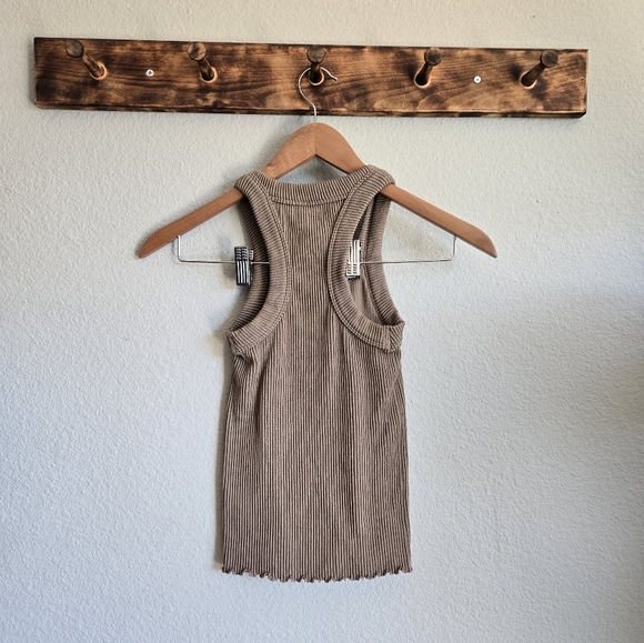 Free People Rib Racerback Tank Top - Picture 3 of 5